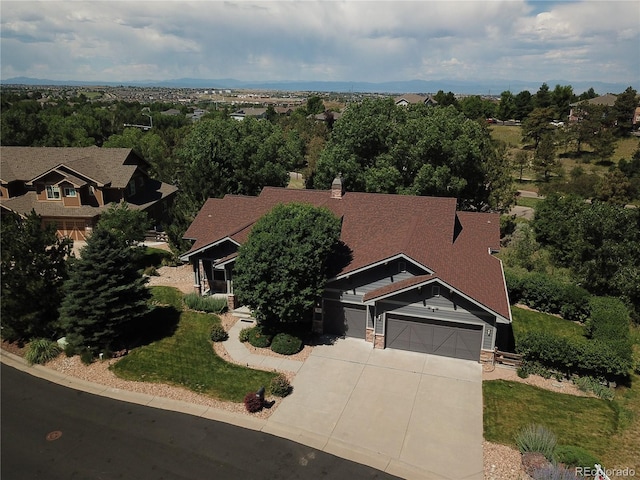 7003 S Irvington Ct, Aurora, CO 80016 - aerial overview of property's location