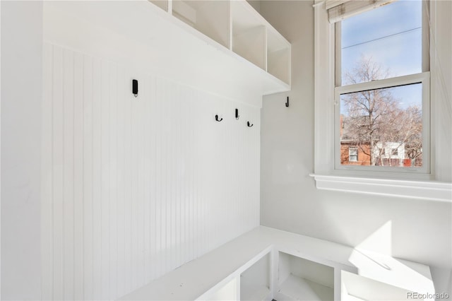 view of mudroom