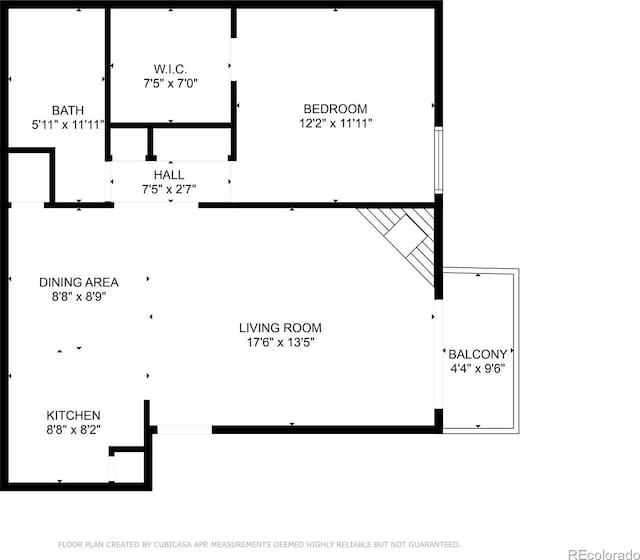 1863 S Pitkin Cir Unit B, Aurora, CO 80017 - home floor plan