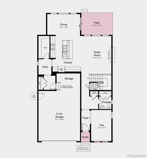 16488 W 92nd Pl, Arvada, CO 80007 - view of property floor plan