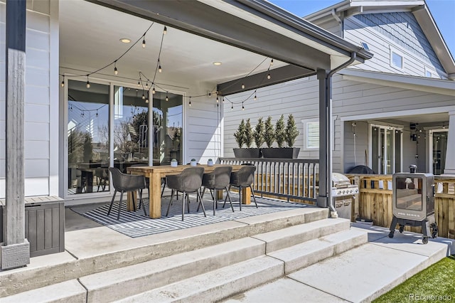 2840 E 102nd Pl, Thornton, CO 80229 - view of patio with outdoor dining area