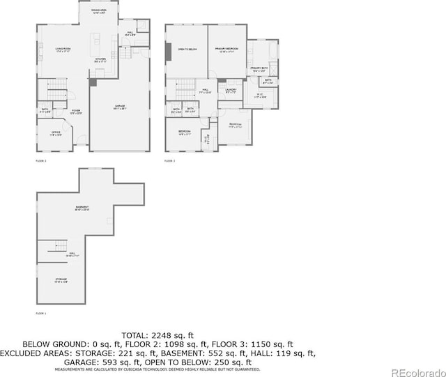 2840 E 102nd Pl, Thornton, CO 80229 - view of home floor plan