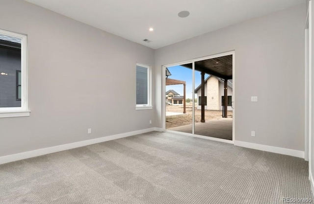 1744 Barefoot Dr, Windsor, CO 80550 - empty room featuring carpet and recessed lighting