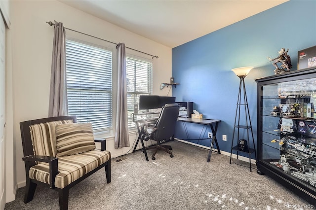 12 Apache Plume St, Brighton, CO 80601 - carpeted home office with baseboards