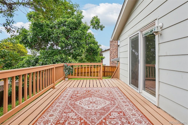 1733 S Nucla St, Aurora, CO 80017 - view of wooden deck