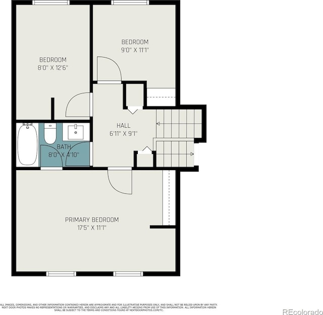 19523 E Buchanan Pl, Aurora, CO 80011 - floor plan / room layout