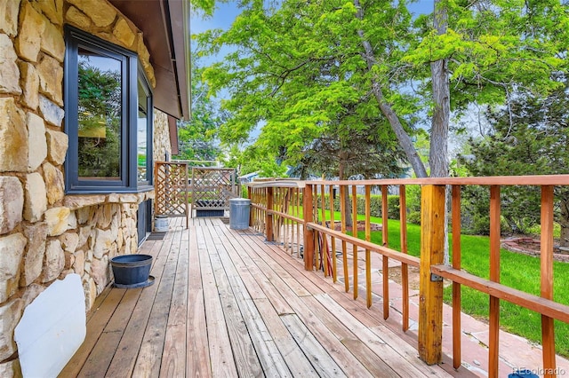 8644 S Brentwood St, Littleton, CO 80128 - view of wooden terrace