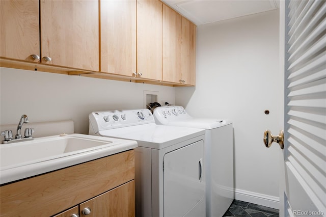 420 S Marion Pkwy Unit 203, Denver, CO 80209 - washroom with washer and dryer and cabinet space