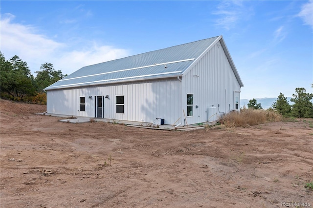 view of back of property