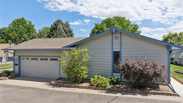 16 Scott Dr N, Broomfield, CO 80020 - single story home with an attached garage, driveway, and roof with shingles
