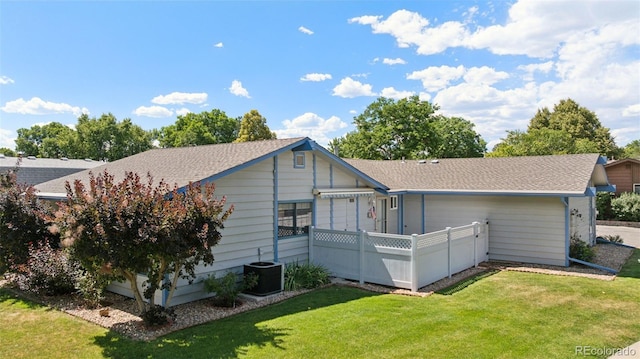 16 Scott Dr N, Broomfield, CO 80020 - rear view of property with a shingled roof