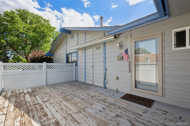 16 Scott Dr N, Broomfield, CO 80020 - view of wooden deck