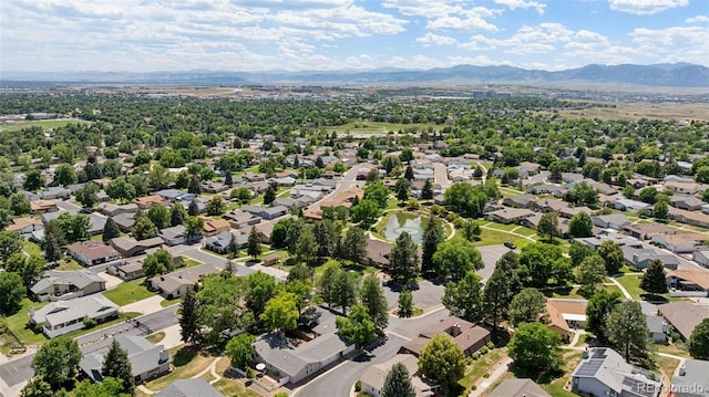 16 Scott Dr N, Broomfield, CO 80020 - aerial view of residential area featuring a mountain backdrop