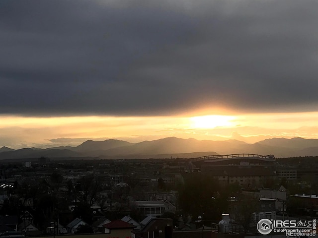 view of mountain view