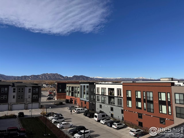 view of property featuring a mountain view