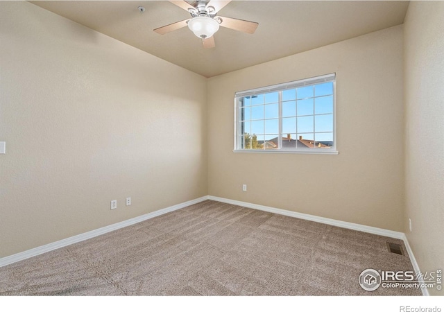 6925 19th St Unit 15, Greeley, CO 80634 - unfurnished room featuring ceiling fan and carpet