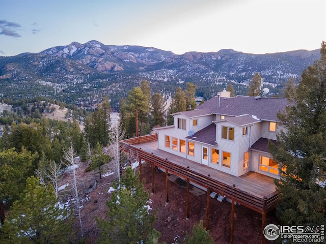 property view of mountains