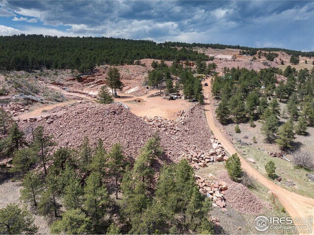 view of drone / aerial view