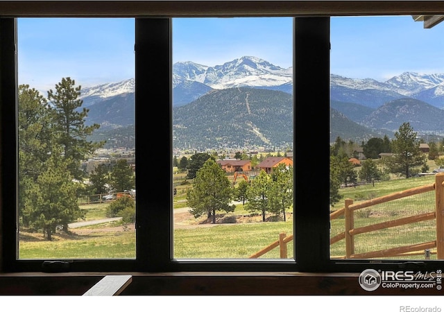 property view of mountains