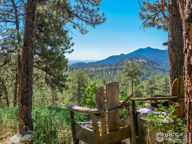 property view of mountains