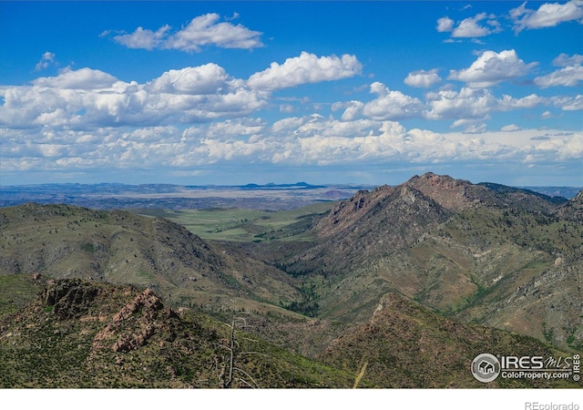 view of mountain feature