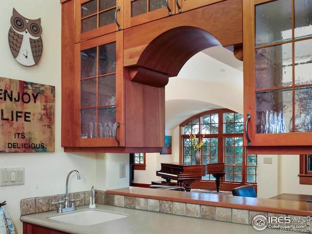 kitchen with sink