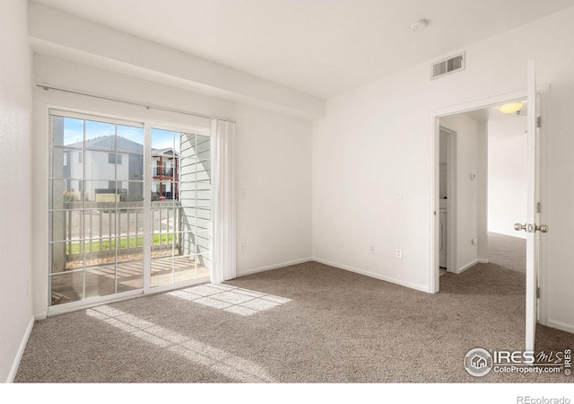 2990 W C St Unit 103, Greeley, CO 80631 - unfurnished room with carpet floors, baseboards, and a smoke detector