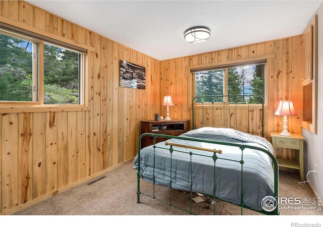 bedroom featuring carpet floors