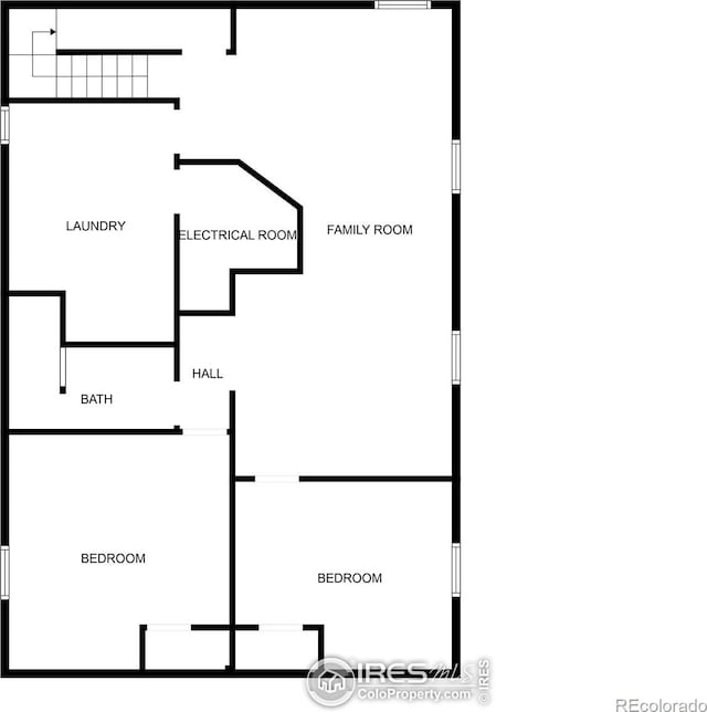 619 Curtis St, Brush, CO 80723 - view of property floor plan