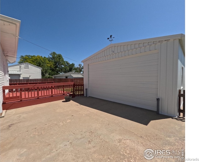 619 Curtis St, Brush, CO 80723 - view of detached garage
