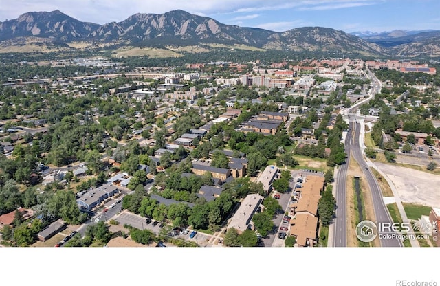 3300 Madison Ave, Boulder, CO 80303 - drone / aerial view featuring a mountain view