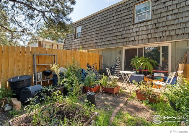 3300 Madison Ave, Boulder, CO 80303 - view of yard with fence and a vegetable garden