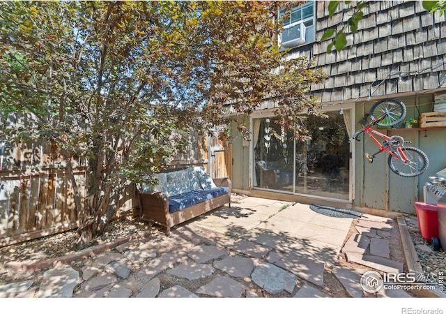 3300 Madison Ave, Boulder, CO 80303 - view of patio featuring cooling unit and fence