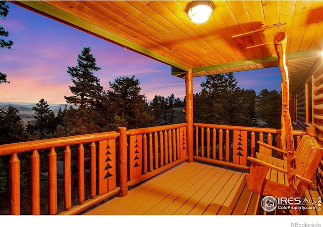 679 Mount Massive Dr, Livermore, CO 80536 - view of deck
