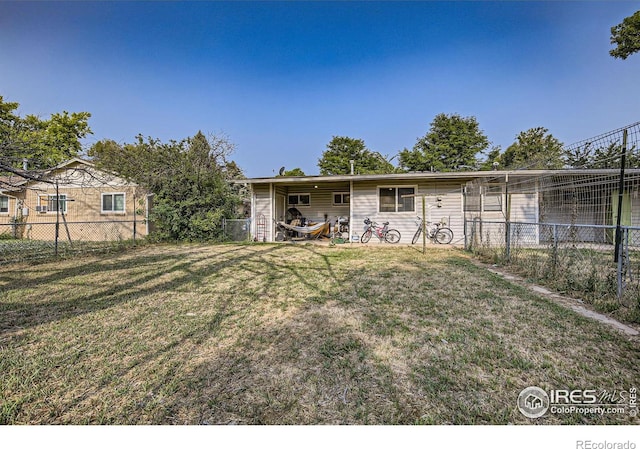 1308 Castlerock Dr, Fort Collins, CO 80521 - exterior space with a yard