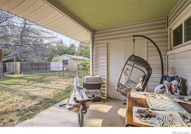 1308 Castlerock Dr, Fort Collins, CO 80521 - view of patio