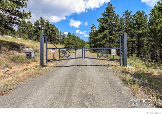 view of gate