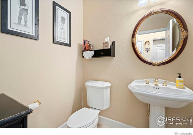 bathroom with toilet