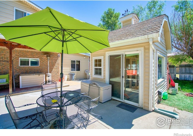 view of patio / terrace