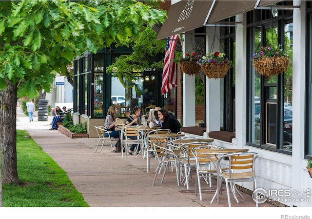 view of patio / terrace with outdoor dining area