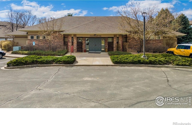 view of ranch-style home