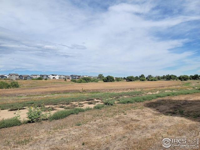 view of nature featuring a rural view