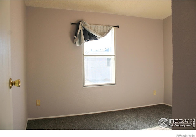 empty room with carpet floors