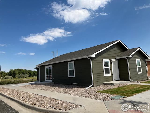 view of ranch-style home