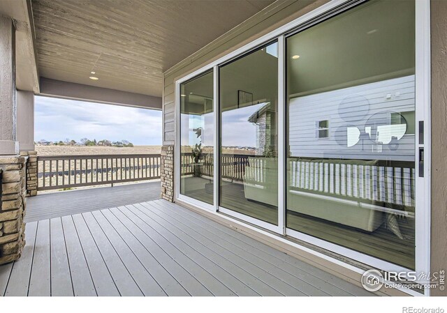 3140 Newfound Lake Rd, Berthoud, CO 80513 - view of wooden deck