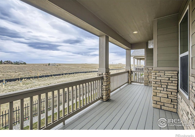 3140 Newfound Lake Rd, Berthoud, CO 80513 - view of wooden deck