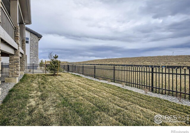3140 Newfound Lake Rd, Berthoud, CO 80513 - view of yard with a fenced backyard