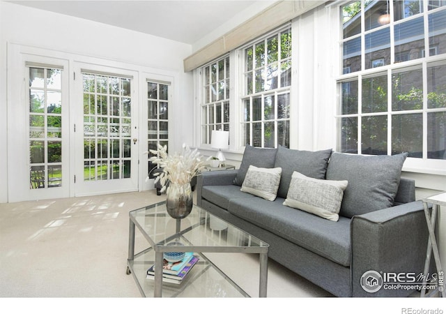 sunroom / solarium featuring plenty of natural light