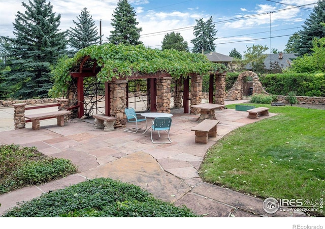 view of patio / terrace