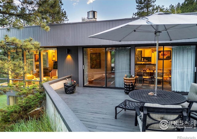 271 Anemone Dr, Boulder, CO 80302 - view of wooden deck